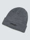 Beanie Unisex Beanie Gestrickt in Gray Farbe