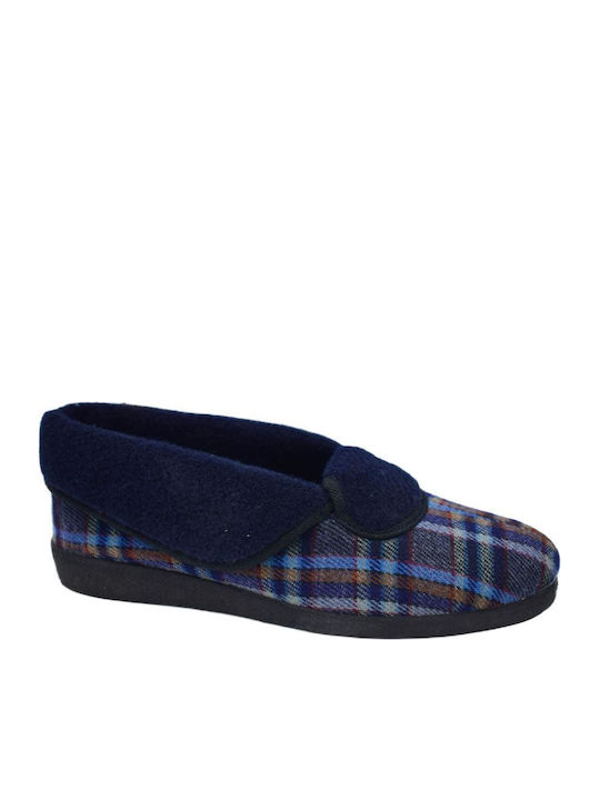 Closed Women's Slippers Blue