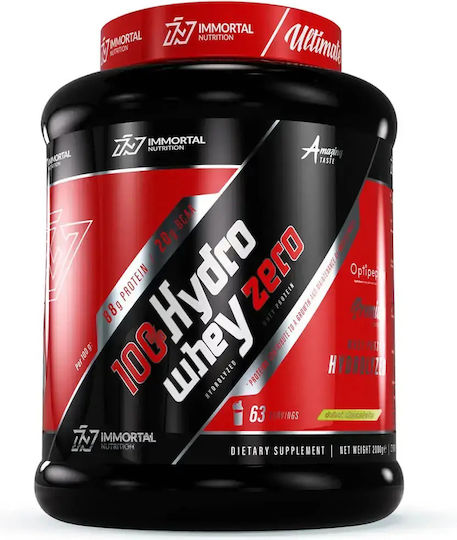 Immortal Nutrition 100% Hydro Whey Zero Protein Whey with Flavor Dubai Chocolate 2kg