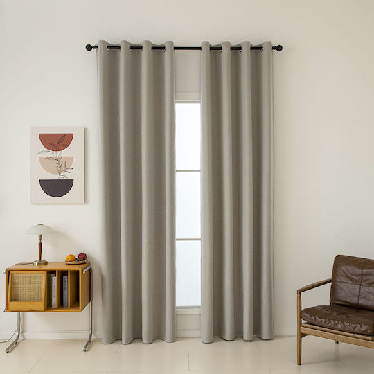 Beauty Home Art Плат за Завеси Бежов