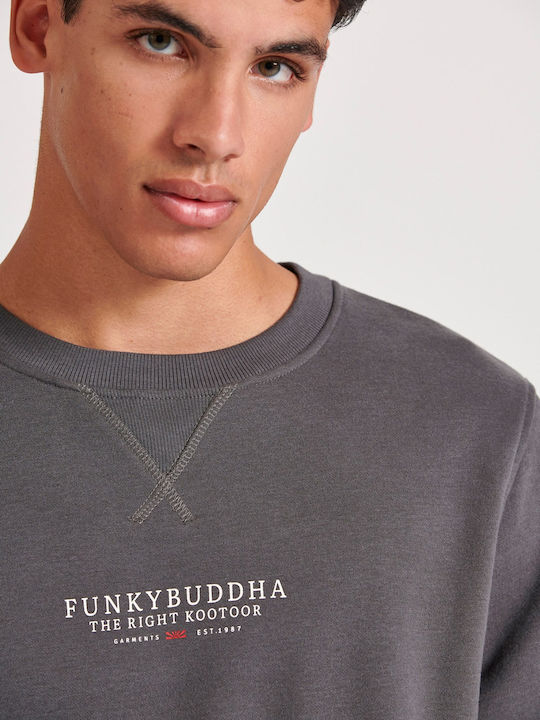 Funky Buddha Φούτερ Γκρι