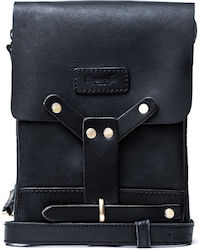 Trip Machine Leather Thigh Bag Leg Bag Black