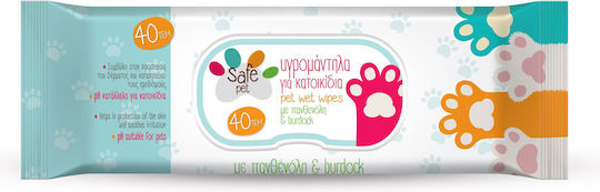 Nannys Safe Pet 40 Feuchttücher Für Hunde