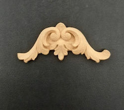 Wooden Carved Corner Decoration 9cm X 4cm