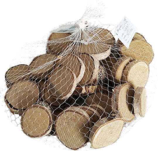 Corpo Decorative Wooden Plates Natural Net C244082