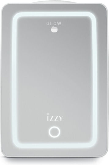 Izzy Mini-frigider de Cosmetice Argintiu