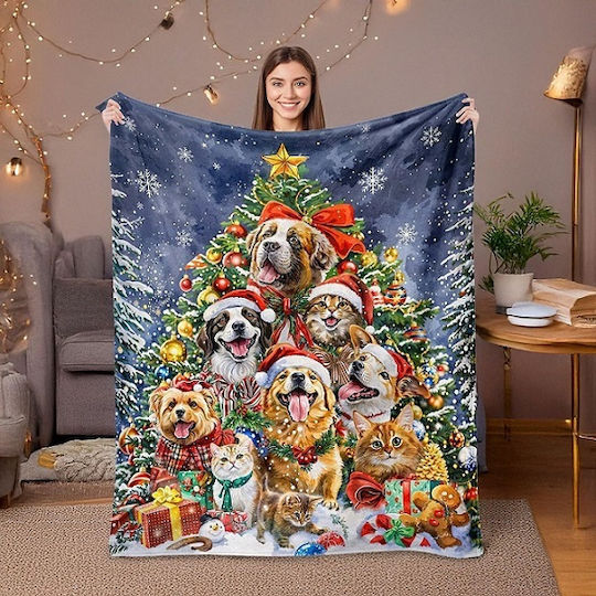 Denik Pets Καναπέ 75x100εκ. Πολύχρωμη