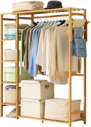 Next Nextdeco Cuier de podea din Bambus Bej 145cm Next Nextdeco Cuier de podea din Bambus Bej 145cm