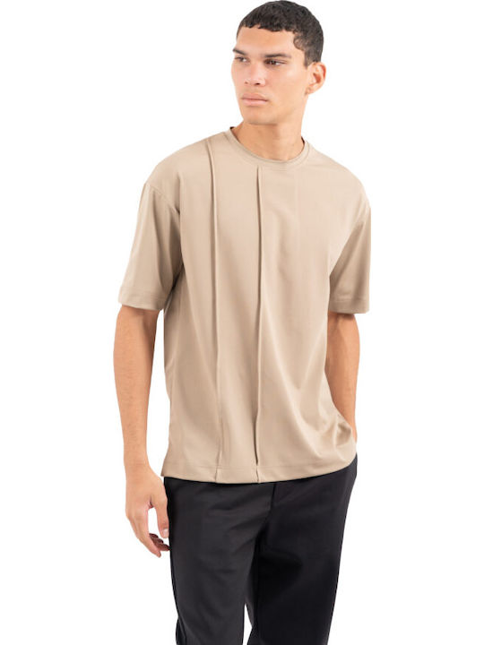 Vittorio Artist T-shirt Beige