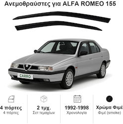 Heko Σετ Ανεμοθραύστες Μπροστινοί Σκούρο Φιμέ για Alfa Romeo Alfa 155 4D 1992-1996 2τμχ 10103 Heko Σετ Ανεμοθραύστες Μπροστινοί Σκούρο Φιμέ για Alfa Romeo Alfa 155 4D 1992-1996 2τμχ 10103