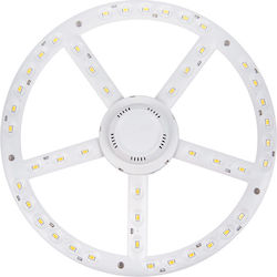 Κυκλική Πλακέτα Led Smd Φ160 9w 12v 4000k
