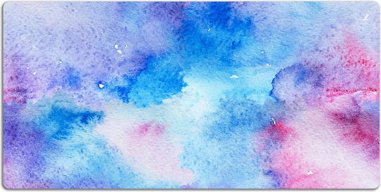 Vinil Protector Suprafață de Lucru Nori Abstracti 90x45 Cm