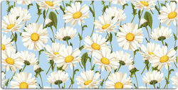 Vinyl Wandsticker Blumen Kamille 90x45 cm