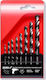 Dedra Set 8 Burghie pentru Metal