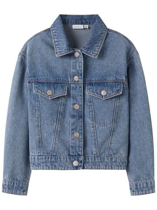 Name It Kids' Denim Jacket Dark Blue