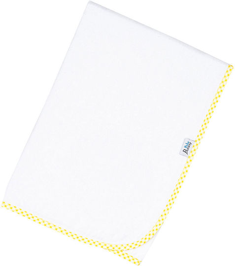 Bunny Bebe Flanell-Kuscheldecke Gelb 90x90cm.