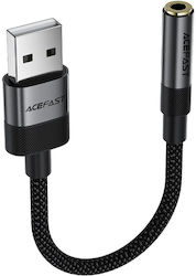 Acefast USB-A Male to 3.5mm Female Acefast USB-A Male to 3.5mm Female