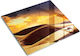 Glas Schneidebrett Küche Druck Gehärtetes Glas Sahara Kamel 60x52 cm