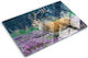 Glas Schneidebretter Design Druck Elch In Lavendel 80x52 cm