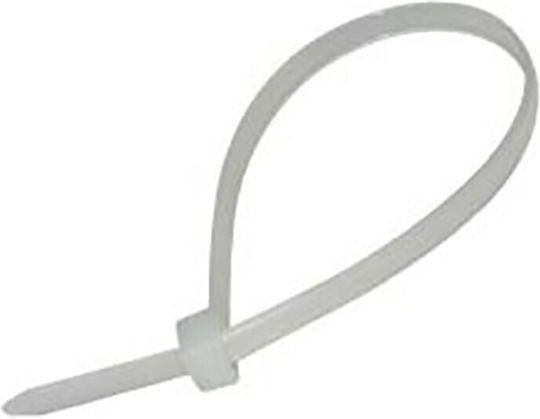 KSS Cable Ties Plastic 120mm x 3.2mm in White Colour (100 pcs) (02.012.0025)