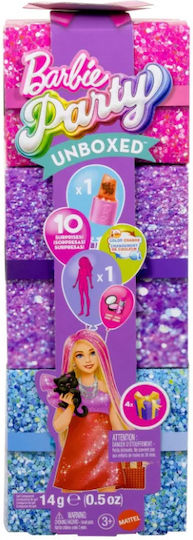 Mattel Barbie Party Unboxed Glam Party Ξανθιά 3+ Ετών