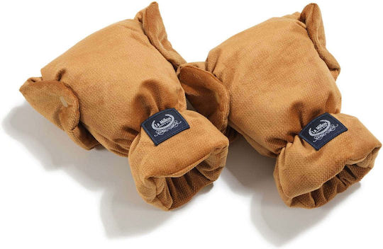 La Millou Handmuffs Stroller Brown Aspen Velvet
