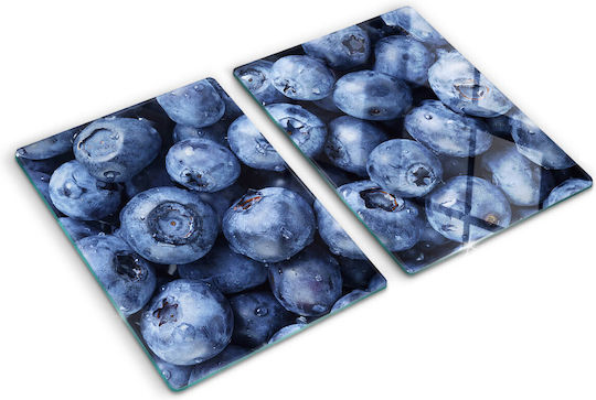 Tocătoare De Bucătărie Din Sticlă Protecție Decorație Afine 2x40x52 Cm