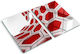 Glass Countertop Protection Board Kitchen Tempered Glass 3D 2x40x52 Cm