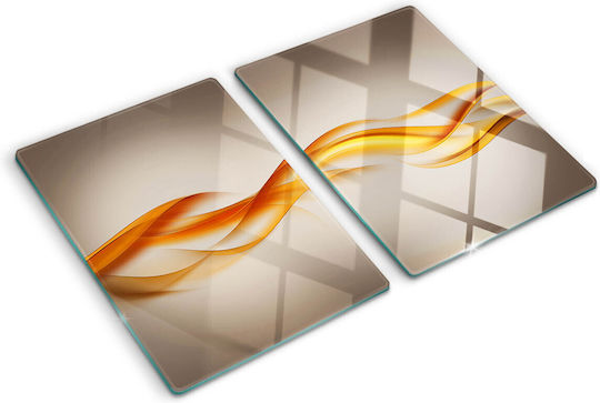 Protective Counter Surface Tempered Glass Wave Removal 2x40x52 Cm