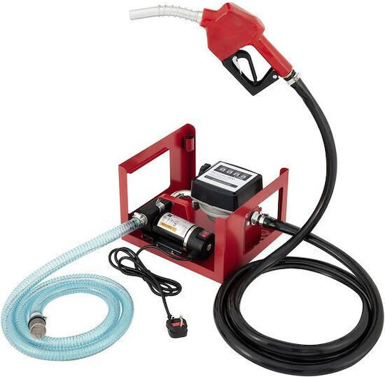 Pompă Electrică de Transfer Motorină Contor Fontă Alimentare 220 V AC 10-40 L Min Adâncime Maximă 2 M Înălțime Maximă 4 M 300 W