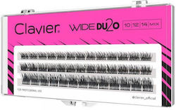 Clavier Широки Du2o C Извивка Снопчета Мигли Обем 36d 10-12-14мм