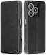 Techsuit Plus Wallet Silicone Black (Honor X5C Plus)