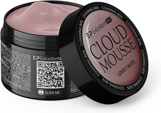 Excellent Pro Cloud Mousse Гел За Строители Lovely Nude 50г