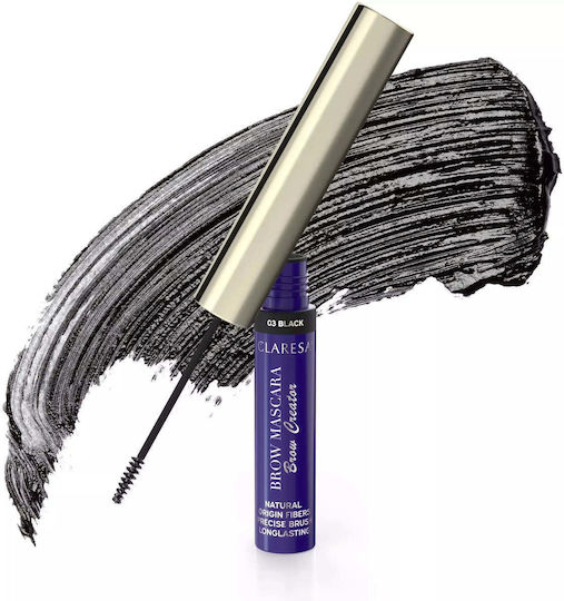 Claresa Brow Creator Wimperntusche Für Augenbrauen 03 Schwarz 6gr