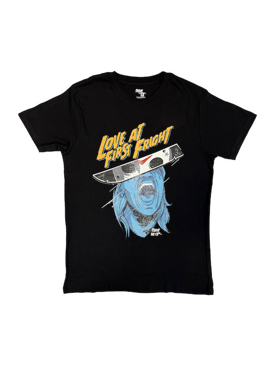 Μπλούζα Friday 13th Love At First Fright T-shirt Black Frits03mb