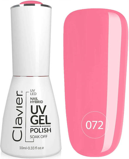 Clavier Ημιμόνιμο Βερνίκι Νυχιών 072 Grapefruit Juice 8ml