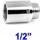Προσθήκη 1/2" Μήκος 15mm 02757