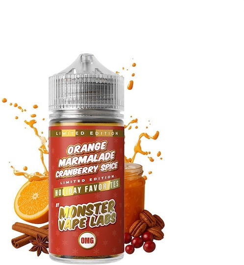 Monster Vape Labs Flavor Shot 30ml/120ml 1pcs Orange Marmalade Cranberry Spice