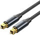 Vention Optical Audio Cable TOS Male - TOS Male Black 10m