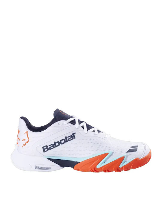 Babolat Premura 3 Ανδρικά Παπούτσια Padel Λευκά