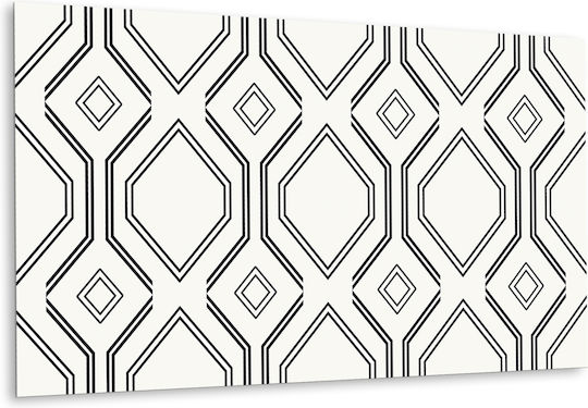 Panou De Perete Din Vinil Spații Moderne Linii Geometrice 100x50 Cm