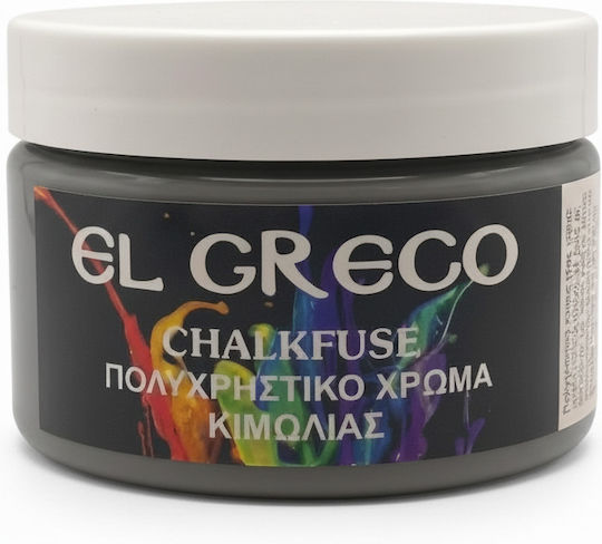 Kreide Fuse Vielzweck Kreide Dunkelgrau 110ml El Greco