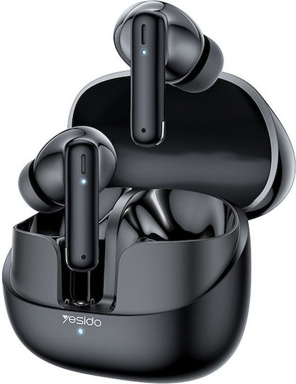 Yesido TWS26 In-Ear Bluetooth-Freisprecheinrichtung Kopfhörer mit Ladeetui Schwarz