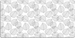 Vinyl Desk Pad Leaf Design Desk Protection 90x4...