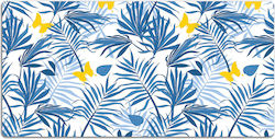 Decorative Vinyl Desk Protective Pad Butterflie...