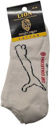 Lion's Juice Herren Socken Weiß 1Pack