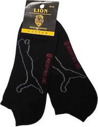 Lion's Juice Herren Socken Schwarz 1Pack