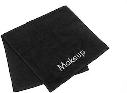 Beauty Home Make Up Art Hotel Towels Black Washcloth