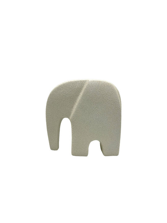 InTheBox Decorative Elephant Polyresin Ivory 21x8.6x19.8cm 1pcs