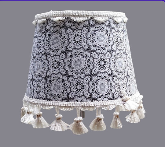 Καπέλο Φωτιστικού Grey Tribal Διαστάσεις 15*12*10
